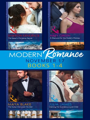cover image of Modern Romance Collection: November 2017 Books 1--4